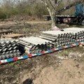 Uhapšen muškarac (40) iz Subotice: Bez dozvole skladištio veliku količinu azbestnih ploča na parcelama