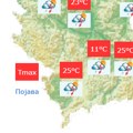 Narandžasti meteoalarm upaljen i za jug Srbije: Stižu oluje, grad i jak vetar