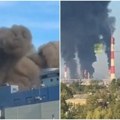 Pogođena ključna fabrika u ruskom sistemu odbrane: Šire se snimci žestokog udara (foto/video)