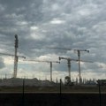 Počelo postavljanje prve čelične rešetke krovne konstrukcije na Ekspu