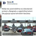 Razotkrivena još jedna laž "danasa": Pišu da Nišlije u koloni dolaze na blokaderski protest, a na fotografiji strani turisti -…