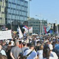 FOTO Pogledajte kako je izgledao protest u Novom Sadu u slikama