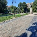 Rekonstrukcija parka na Trgu kralja Aleksandra biće gotova početkom avgusta (FOTO)