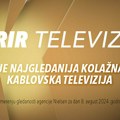 Prvo mesto u gledanosti kolažnih kablovskih televizija pripada Kurir televiziji