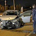 Sudar tri automobila kod Kraljeva, jedno vozilo se zapalilo i izgorelo