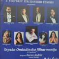 Tradicionalni novogodišnji koncert pet italijanskih tenora u hali „Čair”