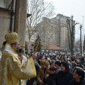 Veliki broj vernika na bogojavljenskoj liturgiji u sabornom hramu