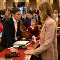 Brnabić u Budimpešti; Srdačan pozdrav i razgovor sa Robertom Mecolom