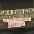 Studenti Filološkog fakulteta: Dekanka promenila brave i zaključala zgradu fakulteta