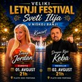 Ivana Jordan i Dragan Kojić Keba 1. i 2. avgusta u Niškoj Banji