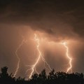 Požar kod Jošaničke banje nakon udara groma