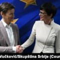 Ponašanje srpskih vlasti oko Mladićeve sahrane 'veliki test za zvanični Beograd' upozorila Kos
