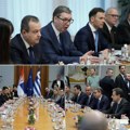 Vučić: Srbija čvrsto opredeljena za nastavak evropskog puta, Micotakis: Naš stav o Kosovu nepromenjen
