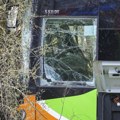 Na auto-putu u Nemačkoj prevrnuo se autobus, povređeno 27 učenika