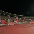Deo navijača Zvezde napustio stadion i pre poslednjeg zvižduka