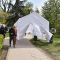 MUP: Uhapšen muškarac zbog sumnje da je pozivao na uništavanje šatora ispred Skupštine