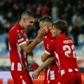 Fudbaleri Crvene zvezde posle preokreta vode 2:1 na poluvremenu protiv Kopenhagena