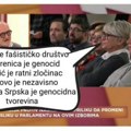 Opozicioni proglas PODRŽALA ŽENA KOJOJ je SRBIJA FAŠISTIČKO DRUŠTVO!