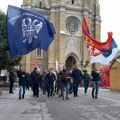 Radikali položili venac na spomen ploču Jaši Tomiću u Novom Sadu i poručili 'slava ujediniteljima'