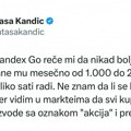 Kandićeva u šoku: Srbija nije gladna – taksista zarađuje kao u Nemačkoj