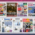 Naslovne strane sutrašnjih novina: Prelistavanje štampe za petak, 12. decembar 2025. godine