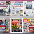 Naslovne strane sutrašnjih novina: Prelistavanje štampe za sredu, 21. januar 2026. godine