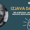 Izjava dana: „Bol je deo puta – ako ga ne prihvatiš, nećeš daleko stići“