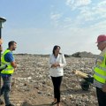 Ministarka Vujović nenajavljeno obišla radove na sanaciji nesanitarne deponije u Rumi
