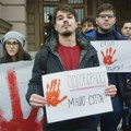 Niški studenti u protestu obeležavaju Dan borbe protiv korupcije na PMF-u, koji se izjasnio protiv projekta „Jadar“