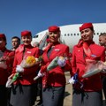 Sleteo avion na prvom direktnom letu iz Moskve za Pjongjang