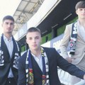 Mladi fudbaleri Roganović, Simić i Janković potpisali nove ugovore sa Partizanom