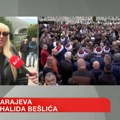 "Tek SAD je trebalo da živi život": Branka Sovrlić emotivna na sahrani Halida Bešlića: "Mnogo stresova je bilo, žao mi je što…