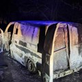 Fotografije kombija spaljenog posle pljačke banke: Ovaj slučaj podseća na razbojništvo od pre 7 godina