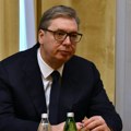 Vučić primio u oproštajnu posetu ambasadora Ukrajine Volodimira Tolkača