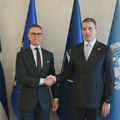 Đurić u Helsinkiju razgovarao sa predsednikom Finske