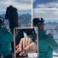 Srbin napravio pometnju na Alpima! Prosidba na 4.800m: Kleknuo pred devojku i izvadio prsten! Pogledajte njenu i reakciju…