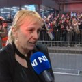 Dijana Hrka poručila večeras ispred Skupštine: Ne želim nasilje i ratovanje