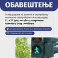 Povremeni prekidi u radu semafora na raskrsnici Bulevara kraljice Marije i ulice Dimitrija Tucovića u Kragujevcu