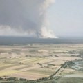 (VIDEO) Veliki požar u selu kod Zaječara, gori 100 hektara trave i niskog rastinja: "Zaštićen zatvoreni rudnik uranijuma"