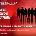 Od prakse do stalnog mesta u timu: Kurir televizija otvara vrata novom talasu produkcijskih talenata – prijavi se!