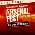 Arsenal Fest počinje prodaju ulaznica za 2027. godinu – “early bird” kompleti za tri festivalska dana od danas su u prodaji…