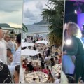 Brena na svadbi od milion € grmi, slobu okružili svatovi: Na veselju u Crnoj Gori skupa pića, morski plodovi, a prolaznici…