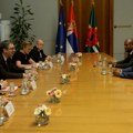 Vučić sa premijerom Komonvelta Dominika Skeritom o razvoju bilateralnih odnosa
