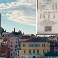 "Ja ove cene ne bih platio da mi je poslednje!": Pogledajte račun koji je zgrozio turiste