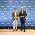 Brnabić u Pragu sa Vladimirom Bilčikom