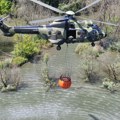 Požar u Deliblatskoj peščari: Stihija zahvatila borovu šumu, u akciju gašenja uključena i "Super puma"