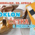 Poklon - četka s mericom: Ponedeljak, 22. april, uz dnevno izdanje novina Kurir