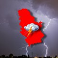 Upaljen žuti meteoalarm! Ovaj deo Srbije na udaru pljuskova u naredna tri sata! (foto)