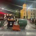 Nišlije postavile barikade na raskrsnici kod Osnovnog suda