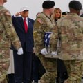 U vazduhoplovnu bazu Dover stigla tela šest poginulih američkih vojnika, dočekali ih Tramp i članovi porodica